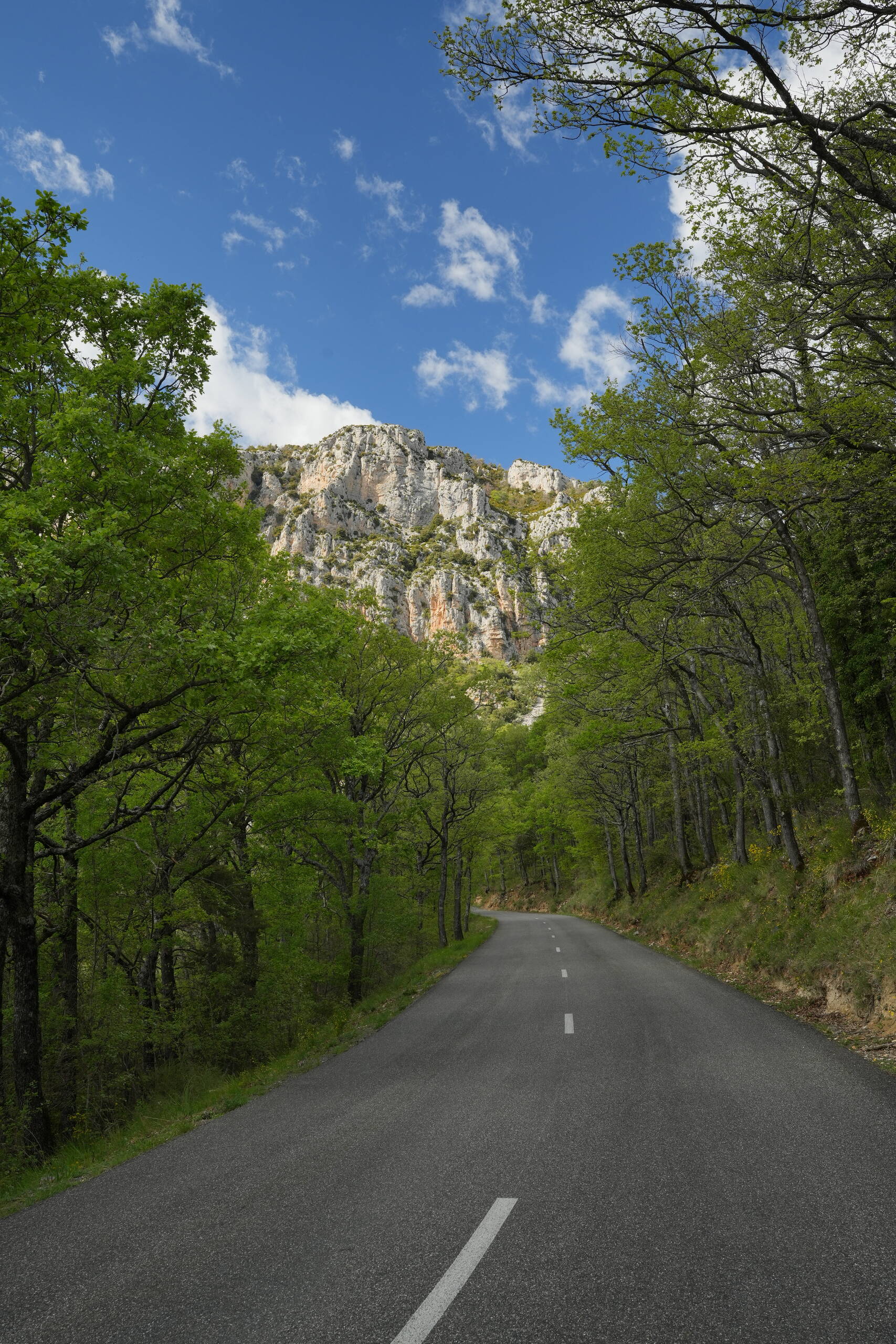 An image of cliffs road.